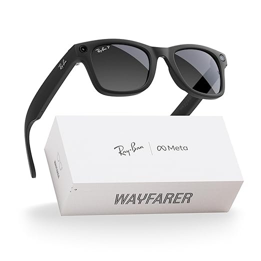 Ray-Ban Meta (Gen 2), Wayfarer, Matte Black
