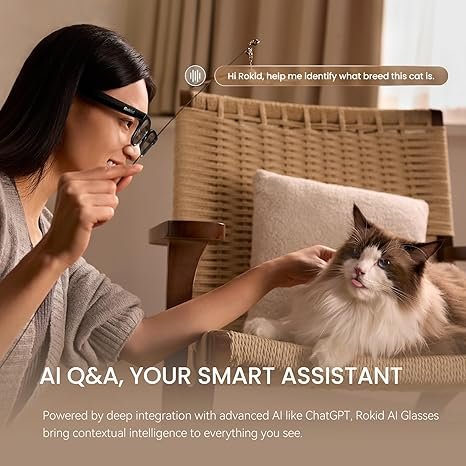 Rokid 2026 AI Glasses Style smart Glasses with ChatGPT & Gemini - Image 2