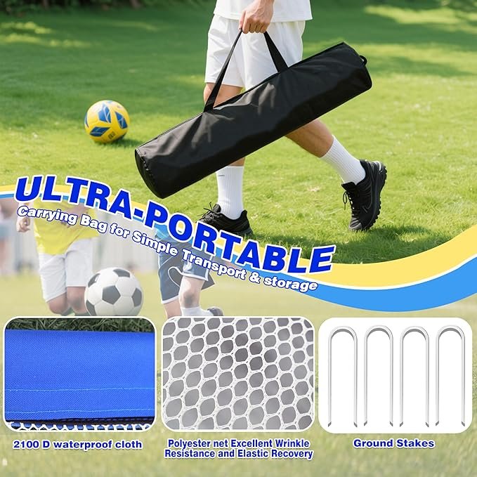 Patented Aluminum Soccer Goal –38mm - Image 2