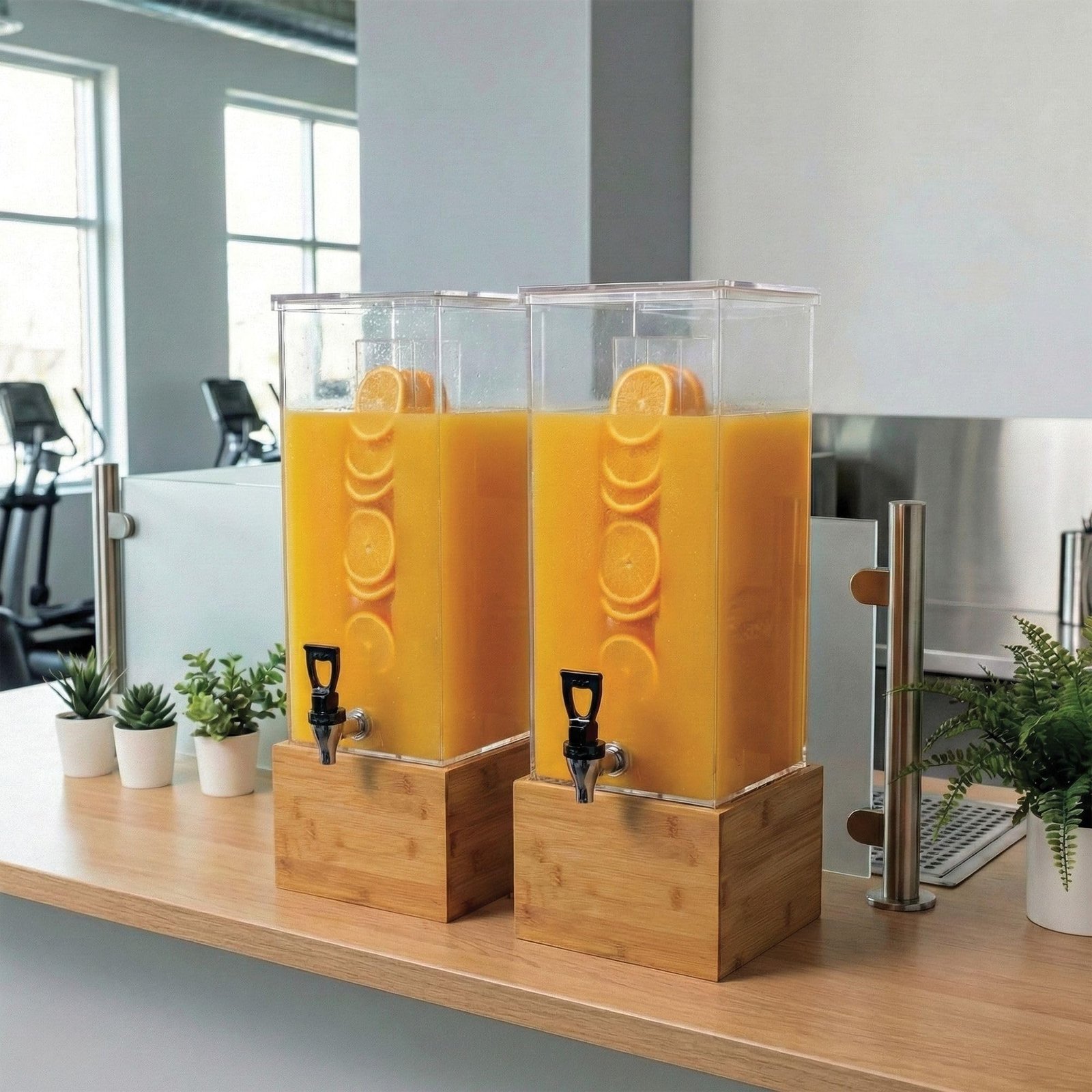 Restaurantware Bev Tek 2 Gallon Beverage Dispenser
