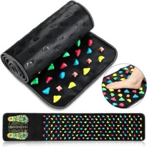 BBTO Reflexology Foot Massage Mat, Acupressure Walk Stone Road, 68.9 x 13.78 in