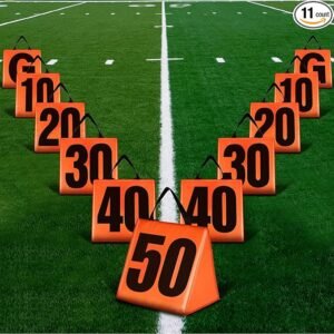 Gemscream Solid Weighted Football Field Markers