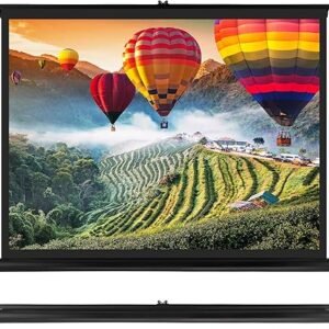 Pyle 50 Inches Rolling Projector Screen