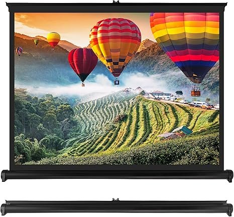 Pyle 50 Inches Rolling Projector Screen