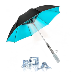 3 in 1 Sun Umbrella with Fan Misting