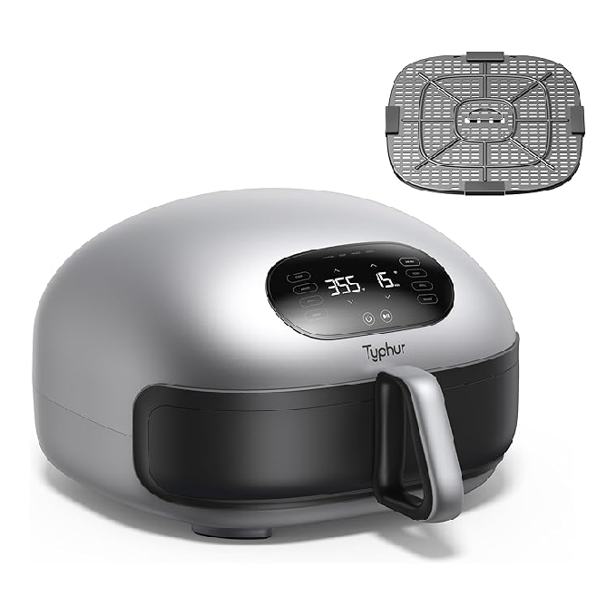 Bundle of Typhur Dome 2 Air Fryer + Grill Plate Replacement