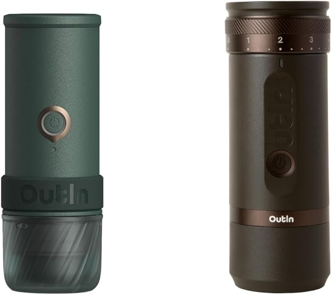 OutIn Mino with Fino, Portable Electric Espresso Machine