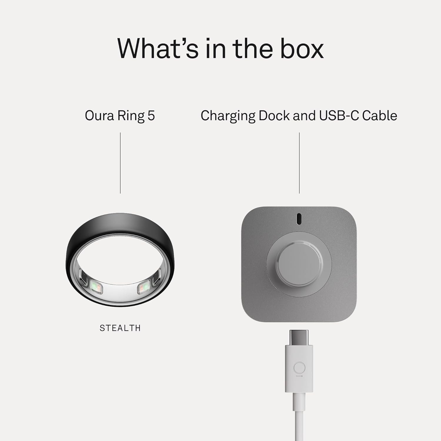 Oura Ring 5 -Stealth-Size 11-World’s Smallest Smart Ring - Image 2