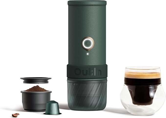 OutIn Mino with Fino, Portable Electric Espresso Machine - Image 2
