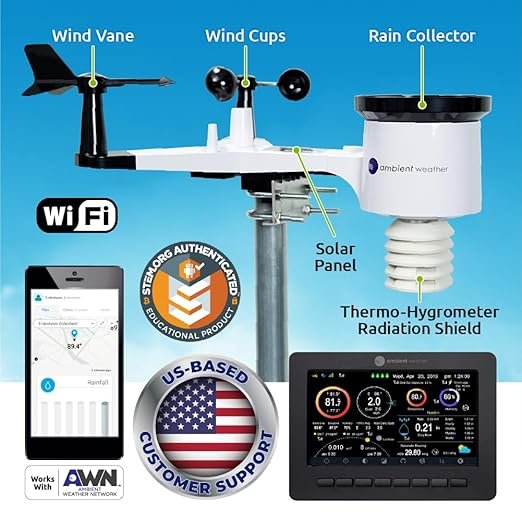 WS-2000 Smart Weather Station with WiFi Remote