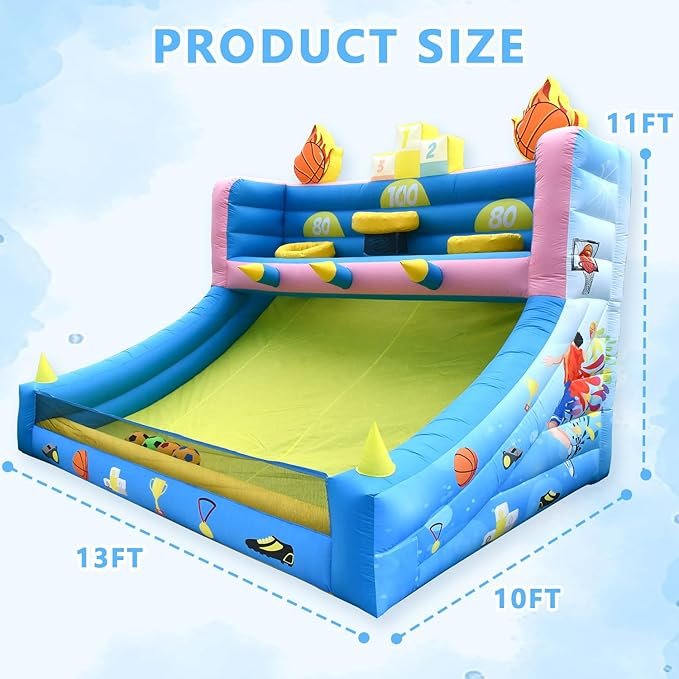 Inflatable Basketball Hoop Shot For Kids And Adults - Image 2