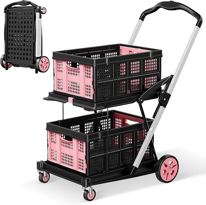Collapsible Shopping Cart, 8-in-1 200LBS - Image 2
