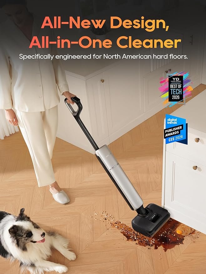 DREAME Aero Pro Wet Dry Vacuum Mop - Image 2