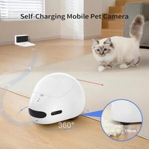 Cat Camera Robot with Laser & Treat Dispenser