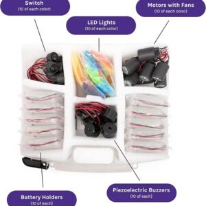 Squishy Circuits Group Kit - Explore Electrical Circuits with Play Dough