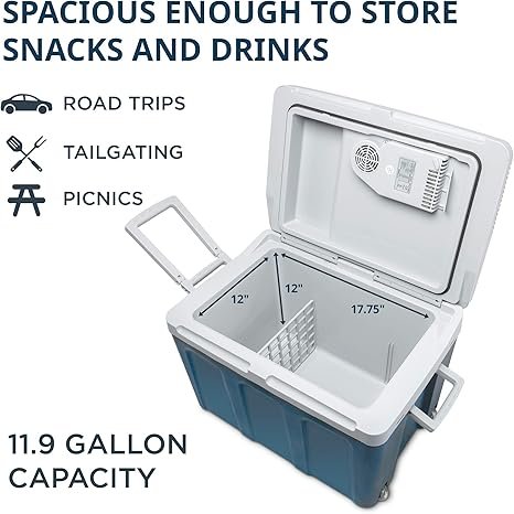 Ivation Electric Cooler & Warmer with Wheels