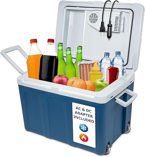 Ivation Electric Cooler & Warmer with Wheels - Image 2
