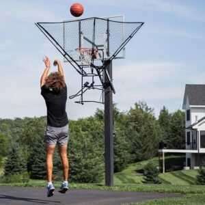 Dr. Dish IC3 Basketball Shot Trainer Rebounder with Net Return System