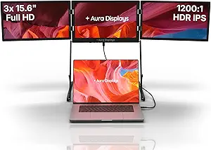 Triple Aero Pro Max 15.6" | Premium Triple Portable Monitor Extender - Image 2