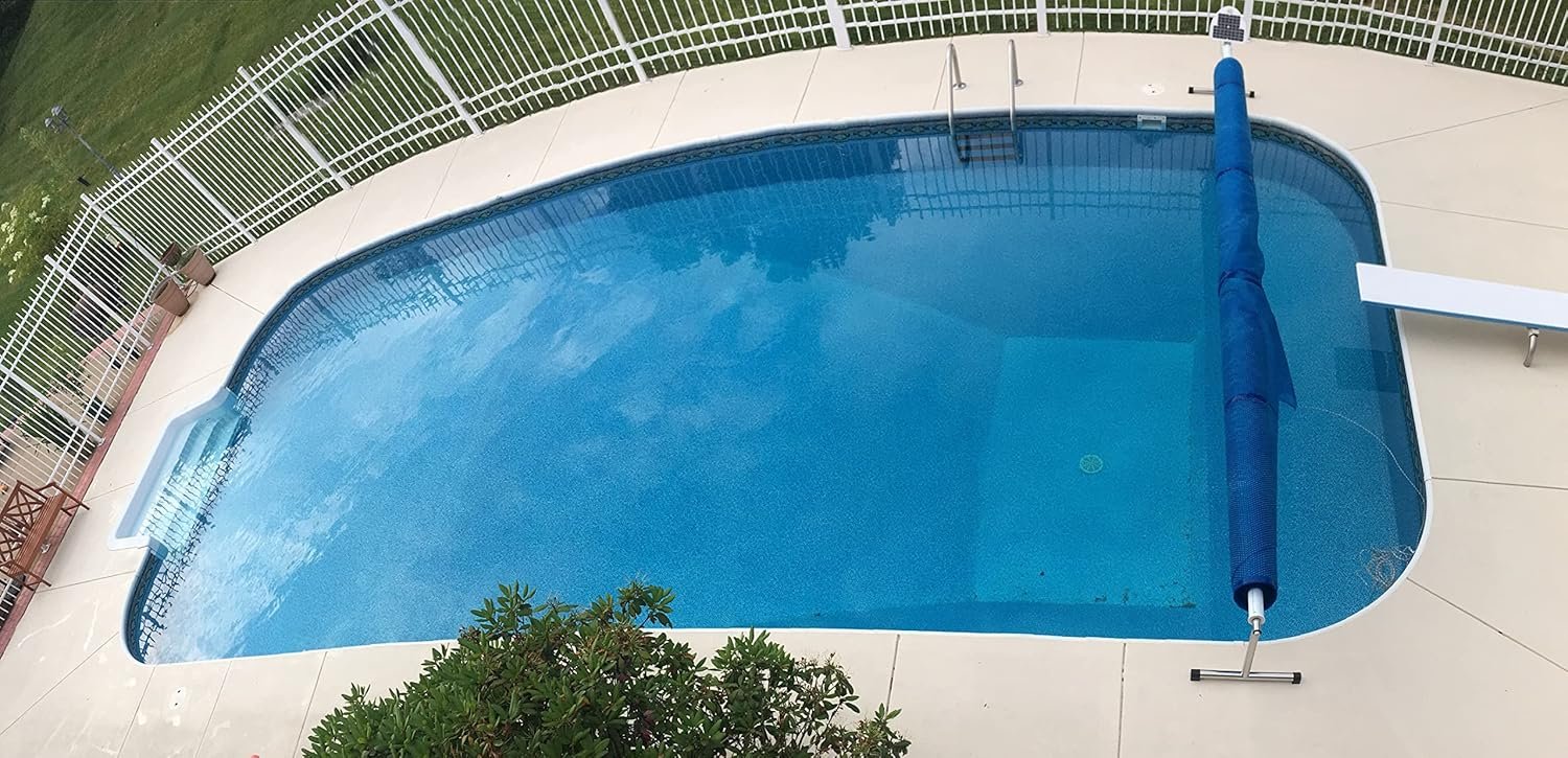 Automatic Motorized Solar Blanket Cover Reel/Roller for Pools up to 20x40' - Image 2