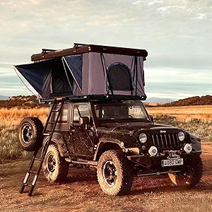 Hard Shell Roof Top Tent with Adjustable Crossbars