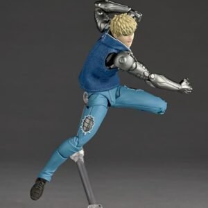 Revoltech KAIYODO Amazing Yamaguchi One Punch Man Genos. Includes Original Sturdy Protective case. Japan Import.