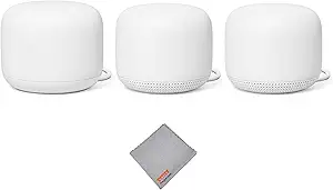 Nest WiFi Router and 2 Points - WiFi Extender with Smart Speaker