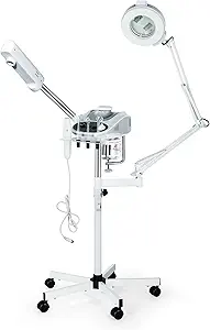 Professional Facial Steamer Machine & Mag Lamp & High Frequency Skin Care 3 in 1 - Image 2