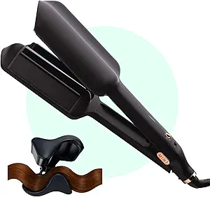 MINT Double Barrel Mermaid Hair Waver for Long Hair