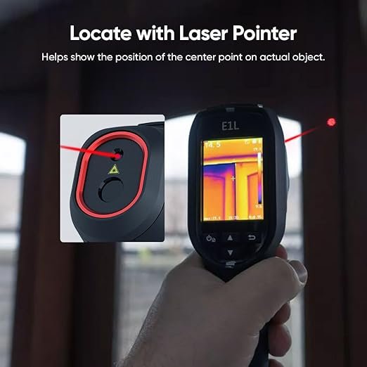 HIKMICRO E1L Thermal Imaging Camera with Laser Pointer