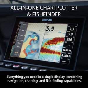 Simrad GO Chartplotter and Fish Finder, with Transducer and Radar Options