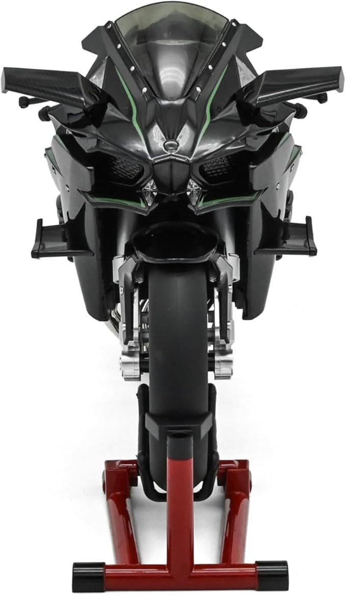 1/16 Alloy Dynamic Motorcycle Model, Alloy Diecast Simulated Motorbike - Image 2