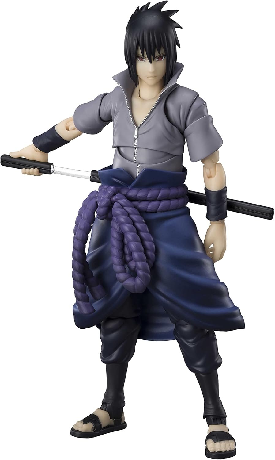 TAMASHII NATIONS - Naruto Shippuden - Sasuke Uchiha -He Who Bears All Hatred, Bandai Spirits S.H.Figuarts Action Figure - Image 2