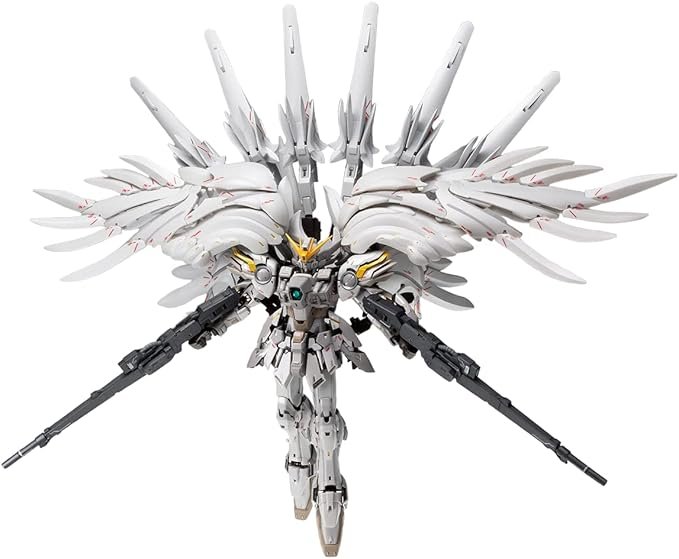 Bandai Gundam FIX Figuration Metal Composite Wing Gundam Snow White Prelude - Image 2