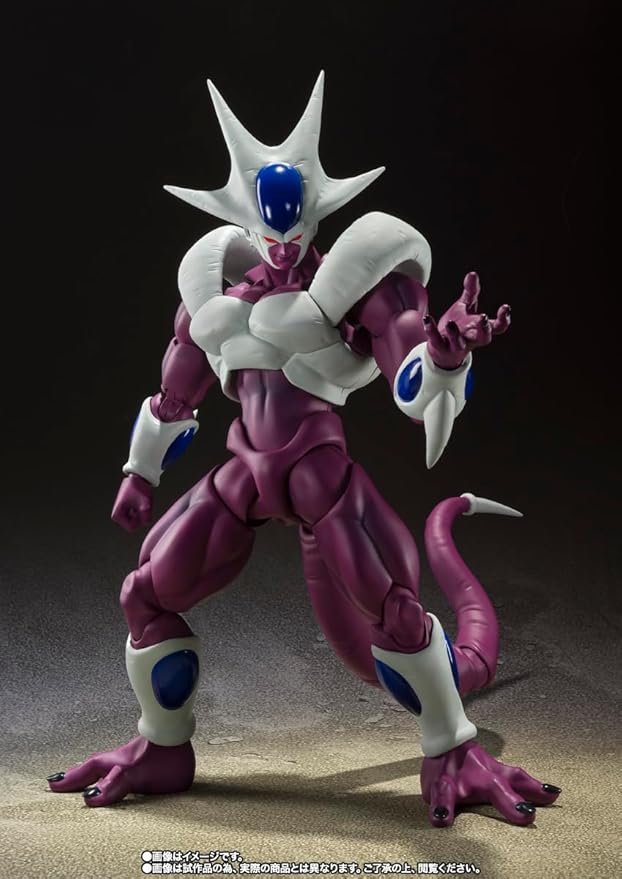 TAMASHII NATIONS Dragonball Z 7 Inch Action Figure S.H. Figuarts Exclusive - Cooler Final Form 40th Anniversary Reissue Edition