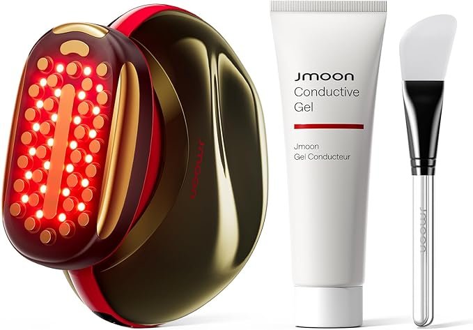 JMOON by Ulike Microcurrent Facial Device, Red Light Therapy for Face - Image 2