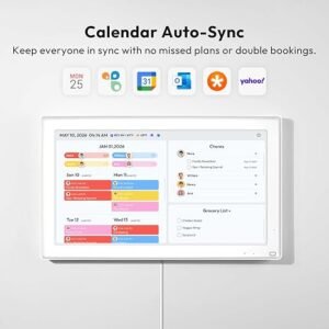 Everblog 21.5'' Digital Calendar & Chore Chart