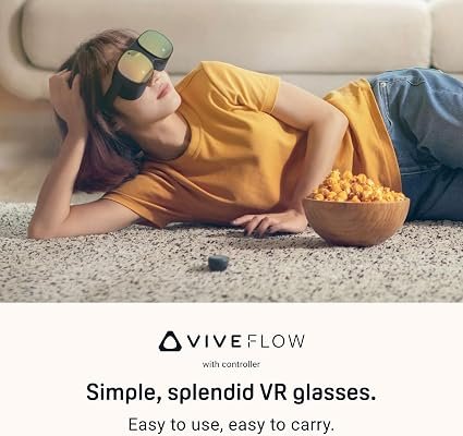 HTC Vive Flow Virtual Reality Headset with Controller - Image 2