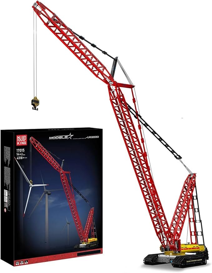 Mould King 17015 Technology Crawler Crane Building Block Kit - Image 2