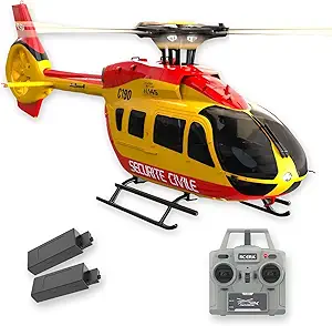 C190 H145 6CH Remote Control Helicopter Aircraft for Adults Beginners - Image 2