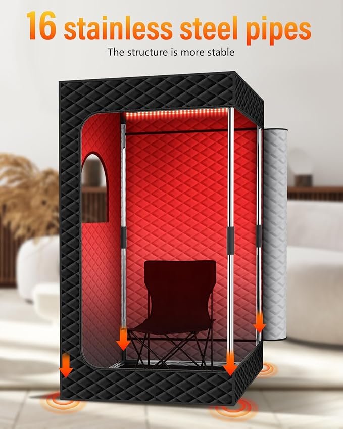 KASUE Portable Steam Sauna Tent for Home - Image 2
