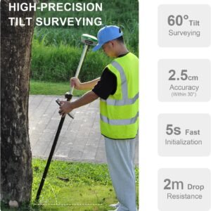 SMA26 Plus GNSS Receivers Base&Rover RTK GPS Land Survey Equipment