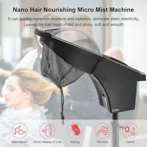 Elitzia Hair Steamer Micro Mist Scalp Detox System