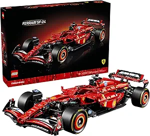 LEGO Technic Ferrari SF-24 F1 Model Car Kit - Image 2