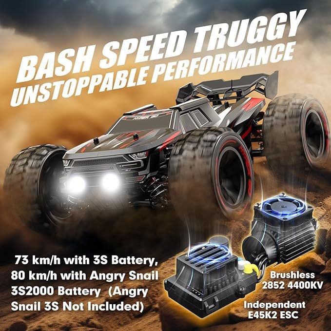 HYPER GO H14BM V3 1/14 Brushless RC Cars for Adults Fast 50 mph