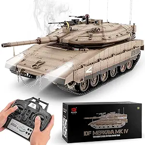 BESTYMXY RC Tank HengLong IDF MERKAVA MKIV