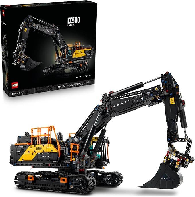 LEGO Technic Volvo EC500 Hybrid Excavator - Building Set for Adults - Image 2
