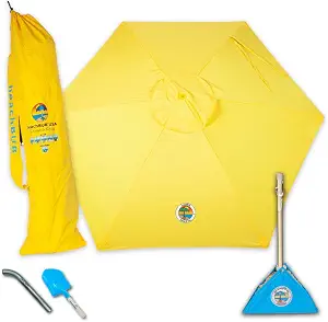 ALL-IN-ONE BEACH UMBRELLA SYSTEM. Includes ULTRA Base