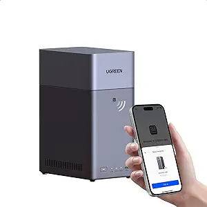 UGREEN NAS DH2300 2-Bay for Beginners & Personal Users, Phone Backup