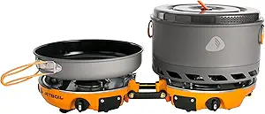 Jetboil Genesis Basecamp Backpacking and Camping Stove Cooking System with Camping Cookware - Image 2